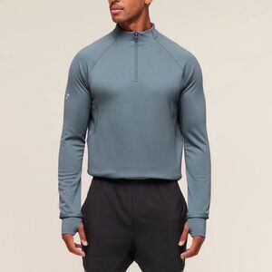 Gymshark Running 1/4 Zip Blue Medium NWT IN PACKAGE